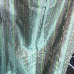 Elegant Green Uzbek Silk Scarf/Wrap